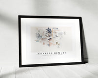 charles demuth - Bermuda Trees and Architecture-1916-1917