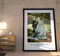 Claude Monet - Bazille and Camille 1865