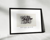 Edvard Munch - The Forest 1908-1909