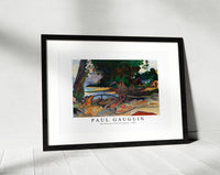 Paul Gauguin - The Hibiscus Tree (Te burao) 1892