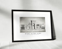 Mary Altha Nims - The Gateway of Mount Auburn, near Boston