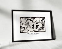 Franz Marc - Resting horses 1880-1916