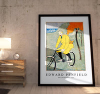 Edward Penfield - Man riding bicycle 1894