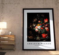 Abraham Mignon - The Overturned Bouquet