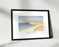 Paul Signac - The Jetty at Cassis, Opus 198 (1889)