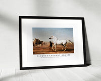 Jacques Laurent Agasse - The Wellesley Grey Arabian Led through the Desert (ca. 1810)