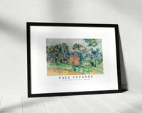 Paul Cezanne - Hunting Cabin in Provence (Cabane de chasse en Provence) 1888-1890