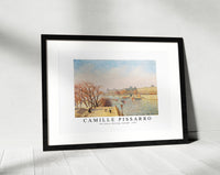 Camille Pissarro - The Louvre, Morning, Sunlight 1901