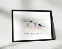 charles demuth - Two Women and Boats-1916