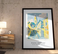 Paul Signac - The Port, Saint–Tropez (ca. 1897–198)