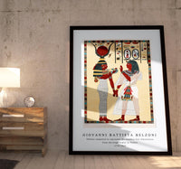 Giovanni Battista Belzoni - Tableau supposed to represent the Goddess Isis illustration from the kings tombs in Thebes 1778-1823