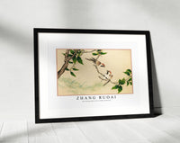 Zhang Ruoai - Gossiping Sparrows (18th Century)