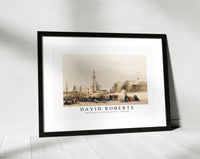 David Roberts - The entrance to the Citadel of Cairo-1796-1864