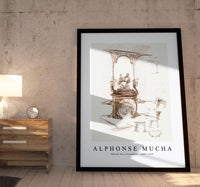 Alphonse Mucha - Sketch for a fireplace 1869-1939