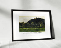 Sir Edward Burne Jones - Landscape - Study painting in high resolution by Sir Edward Burne–Jones (2)