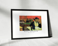 Paul Gauguin-Night café, Arles 1888