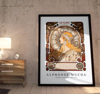 Alphonse Mucha - Zodiaque or La Plume 1896-1897