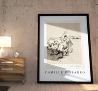Camille Pissarro - Cowherder 1899