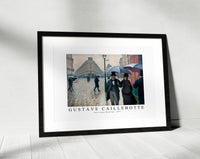 Gustave Caillebotte - Paris Street Rainy Day 1877