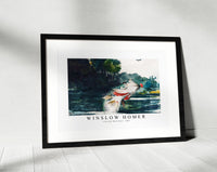 winslow homer - Life-Size Black Bass-1904