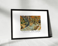 Vincent Van Gogh - The Large Plane Trees (Road Menders at Saint-Rémy) 1889