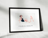 Charles demuth - Three Women On the Beach, Provincetown-1934