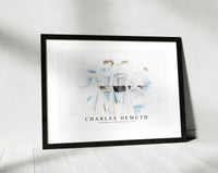 Charles demuth - Bermuda No. 2, The Schooner-1917