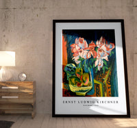 Ernst Ludwig Kirchner - Pink Roses 1918