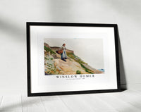 winslow homer - Girl Carrying a Basket-1882