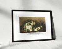 Margaretha Roosenboom - Stilleven met aardbeien in een witte schaal 1853-1896