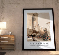 David Roberts - Grand entrance to the Mosque of the Sultan Hassan-1796-1864