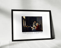 Johannes Vermeer - Girl Interrupted at Her Music 1660-1661