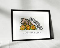 Alphonse Mucha - Floral motif for Fouquet boutique 1869-1939