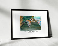 Odilon Redon - Dancer Onstage 1877