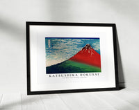 Katsushika Hokusai - Fine Wind, Clear Morning 1760-1849