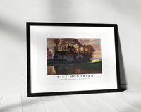 Piet Mondrian - Farm Near Duivendrecht, in the Evening 1916