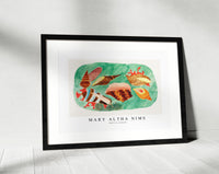 Mary Altha Nims - Shells in seaweed