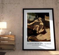 Leonardo Da Vinci - Saint Jerome in the Wilderness 1480