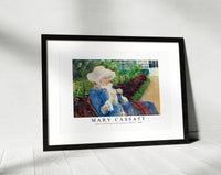 Mary Cassatt - Lydia Crocheting in the Garden at Marly 1880