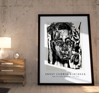 Ernst Ludwig Kirchner - Head of Dr. Robert Binswanger 1917-1918