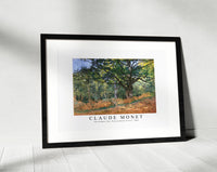 Claude Monet - The Bodmer Oak, Fontainebleau Forest 1865