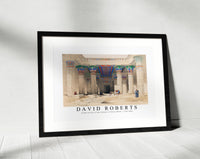 David Roberts - Grand Portico of the Temple of Philae Nubia -1796-1864