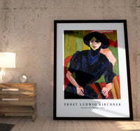 Ernst Ludwig Kirchner - Portrait of a Woman 1911