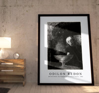 Odilon Redon - And the Seeker was Engaged in an Endless Search 1886