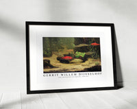 Gerrit Willem Dijsselhof - Gold- and Silverfish in an Aquarium 1890-1922