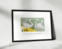 Maurice Pillard Verneuil - Cygne sauvage from L'animal dans la décoration (1897) illustrated