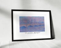 Claude Monet - Waterloo Bridge, Sunlight Effect 1903