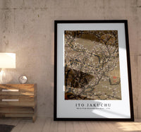 Ito Jakuchu - White Plum Blossoms and Moon (1755)