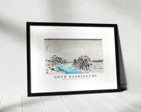 Goyo Hashiguchi - The Great Bridge of Sanjō in Kyoto 1920