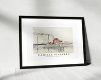 Camille Pissarro - Factory on the Oise at Pontoise 1873